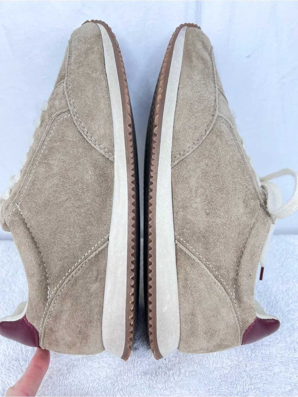 Birdies Roadrunner sneakers Chai Spice suede Sz 7 Women’s Casual Low Top Retro